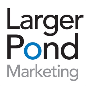 LargerPond Marketing logo